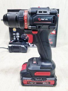 Шуруповерт аккумуляторный Narva NCD-21BL бесщеточный (взаимозаменяемые аккумы Makita) 114561124 фото