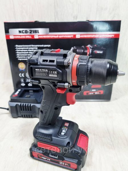 Шуруповерт аккумуляторный Narva NCD-21BL бесщеточный (взаимозаменяемые аккумы Makita) 114561124 фото