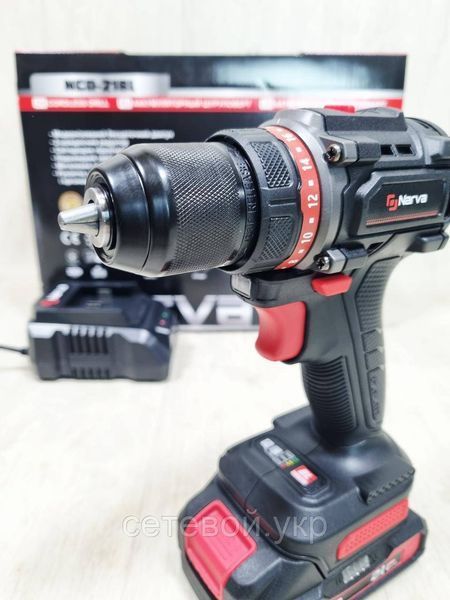 Шуруповерт аккумуляторный Narva NCD-21BL бесщеточный (взаимозаменяемые аккумы Makita) 114561124 фото
