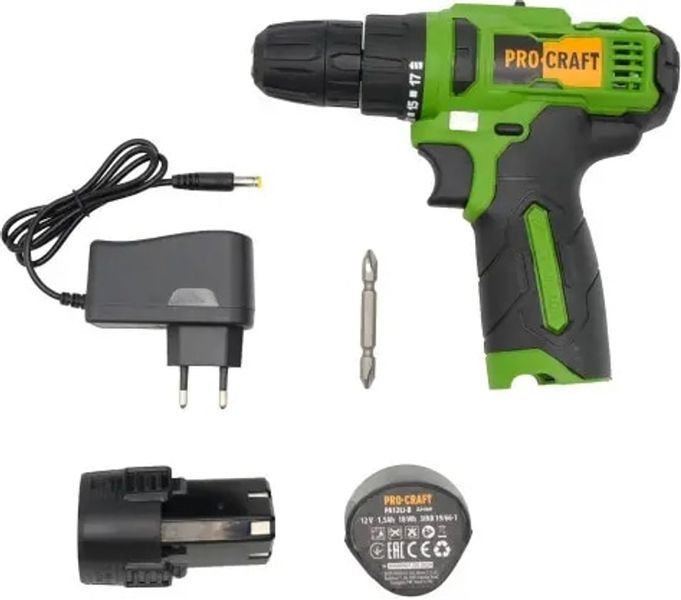 Шуруповерт Procraft PA12Li COMPACT 114561177 фото