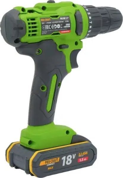 Шуруповерт Procraft PA18C COMPACT 114561342 фото