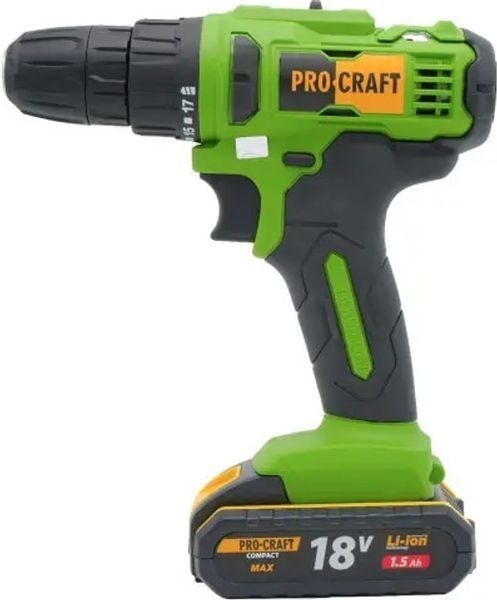 Шуруповерт Procraft PA18C COMPACT 114561342 фото